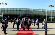 Lithuanian President ends official visit to Azerbaijan (PHOTO)