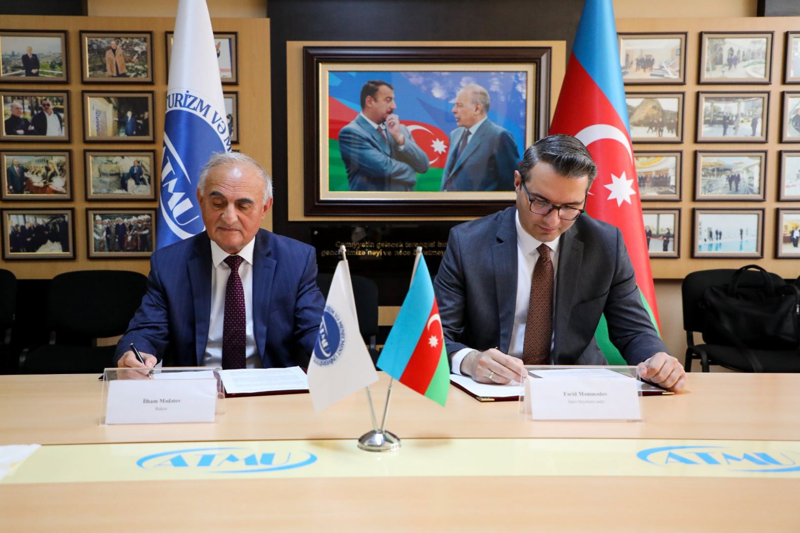 DOST Agentliyi ilə Azərbaycan Turizm və Menecment Universiteti arasında memorandum imzalanıb (FOTO)