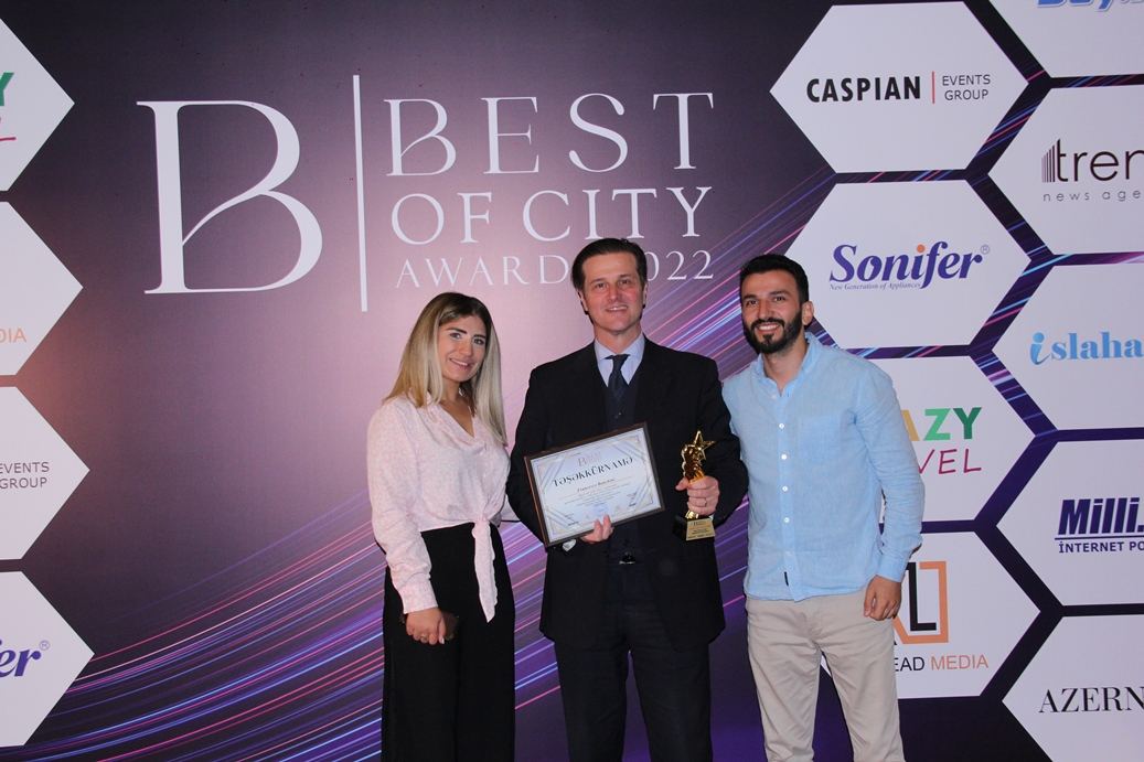 В Баку прошла церемония награждения премией BEST OF THE CITY 2022 (ВИДЕО, ФОТО)