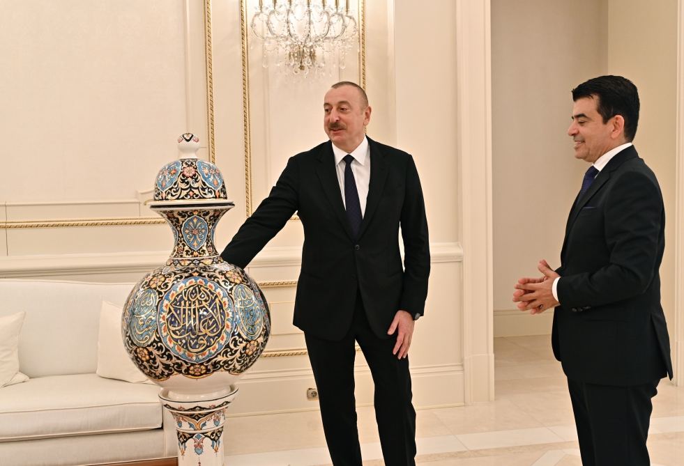 President Ilham Aliyev receives ICESCO Director General (PHOTO/VIDEO)