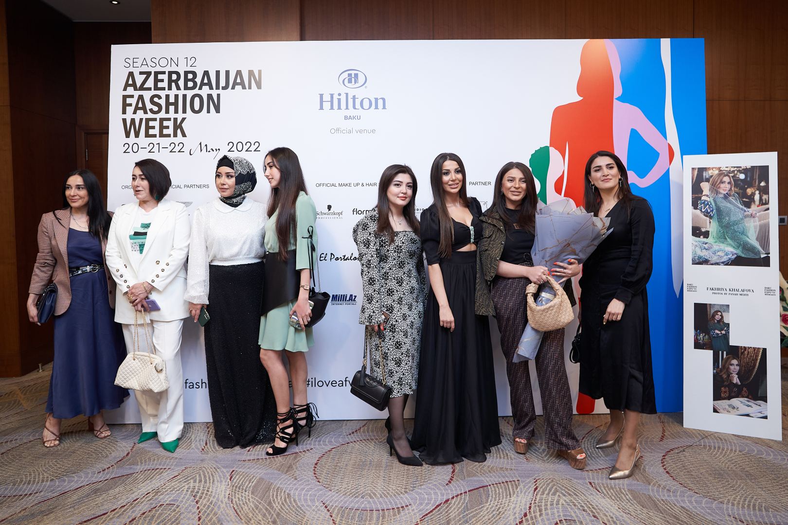 Началась Азербайджанская Неделя моды – от ретро, вечернего шика и экологии до живой змеи (ФОТО)