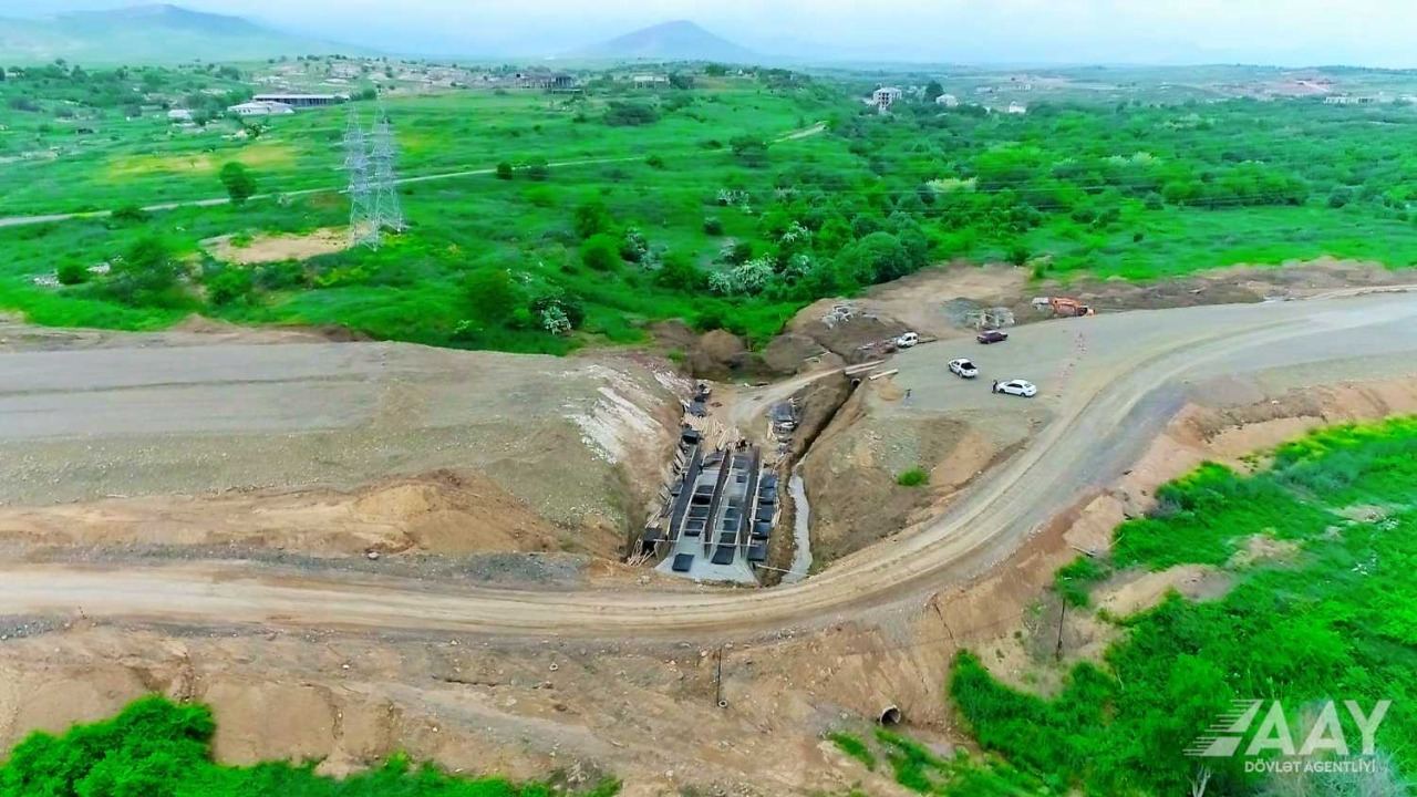 Azerbaijan’s Fuzuli-Hadrut highway construction continues - state agency (PHOTO)