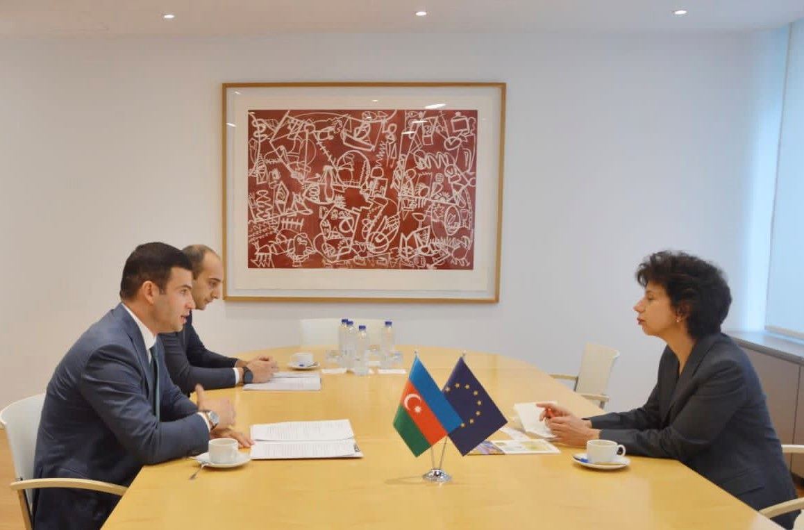 Brussels holds meetings of representatives of Azerbaijan’s Small and Medium Business Development Agency and EU institutions (PHOTO)