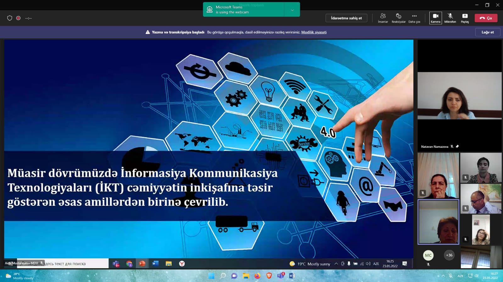 MDU-da Ümumdunya Telekommunikasiya və İnformasiya Cəmiyyəti Gününə həsr edilən seminar keçirilib (FOTO)
