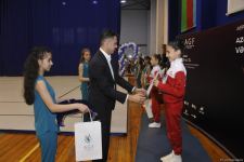 Состоялась церемония награждения победителей 6-го Первенства Баку по аэробной гимнастике в возрастной категории "дети" (ФОТО)