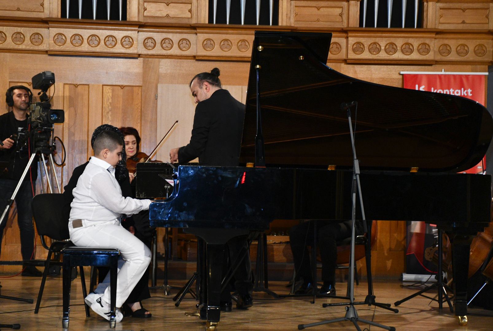 Таланты  Gənclərə dəstək стали сами юными участниками İnternational Baku Piano Festival  (ВИДЕО, ФОТО)