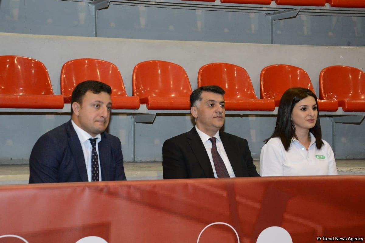Aerobika gimnastikası üzrə Azərbaycan çempionatı və Bakı birinciliyi start götürüb (FOTO)