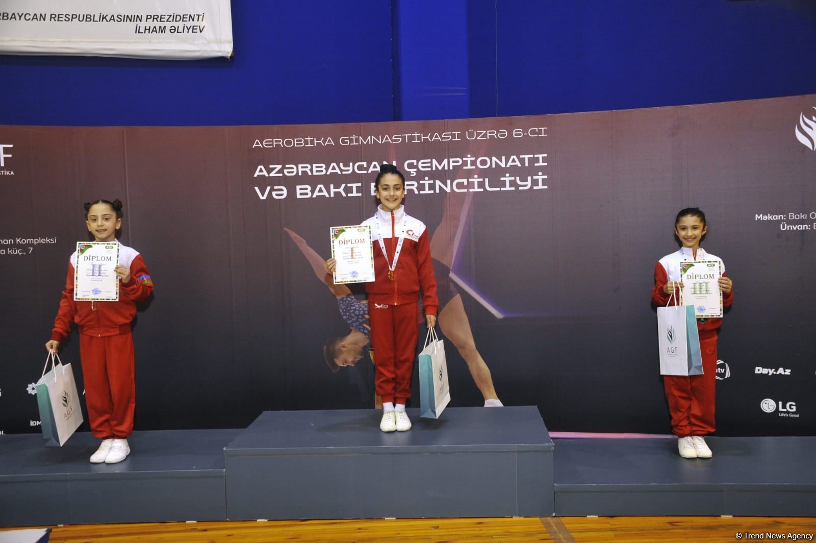 Baku holds award ceremony for winners of 6th Azerbaijan and Baku Championships in Aerobic Gymnastics in children age category (PHOTO)