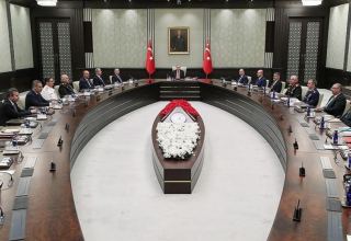 Türkiyə Milli Təhlükəsizlik Şurasının iclası keçirilib