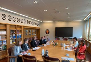 Замминистра иностранных дел Азербайджана посетил Норвегию с рабочим визитом (ФОТО)