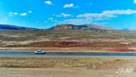 Müasir turizm infrastrukturuna gedən yeni avtomobil yolu inşa edilib (FOTO/VİDEO)
