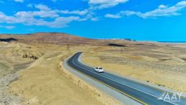 Müasir turizm infrastrukturuna gedən yeni avtomobil yolu inşa edilib (FOTO/VİDEO)