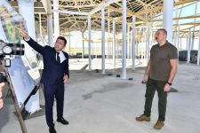 Президент Ильхам Алиев и Первая леди Мехрибан Алиева ознакомились со строительством Зангиланского международного аэропорта (ФОТО/ВИДЕО)