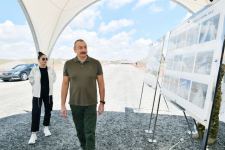 Президент Ильхам Алиев и Первая леди Мехрибан Алиева совершили поездку в Физулинский, Джебраильский и Зангиланский районы (ФОТО)