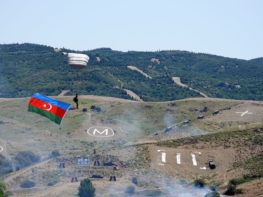 Azərbaycan hərbçiləri “Efes-2022” çoxmillətli təlimində (FOTO/VİDEO)