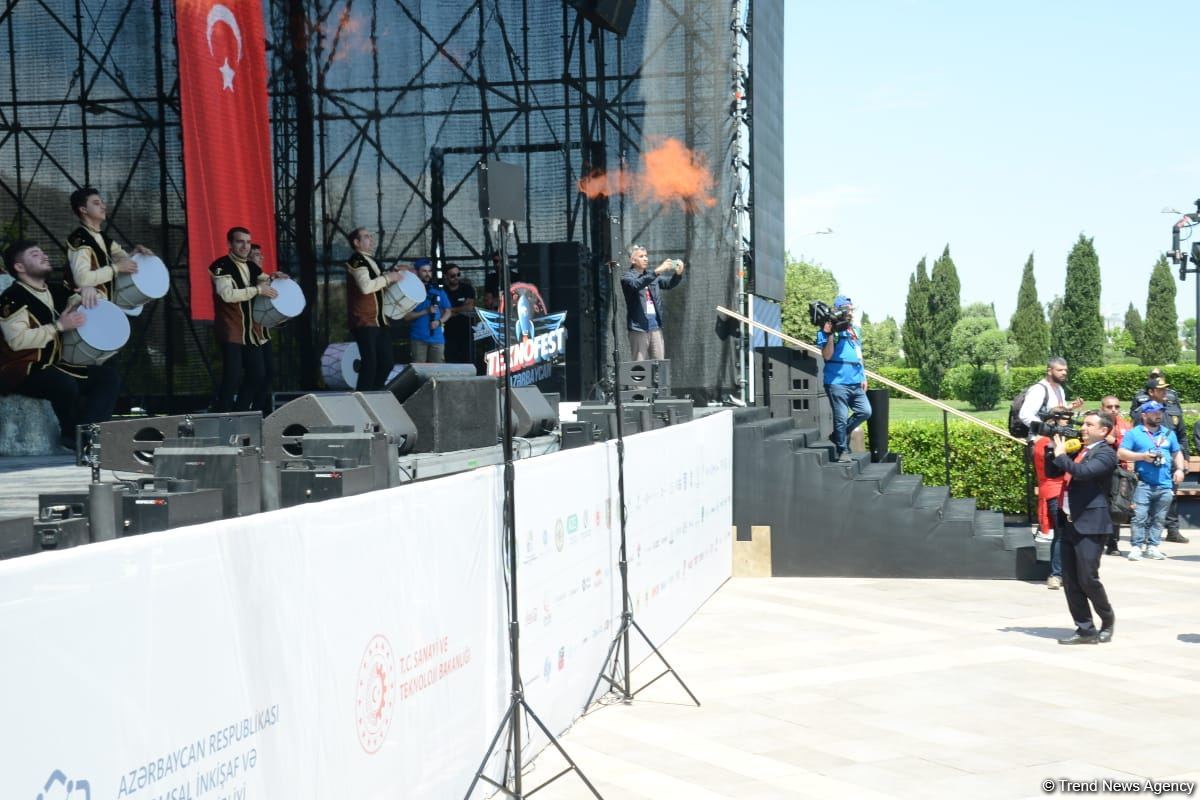 Bakıda "Texnofest" festivalı başlayıb (FOTO/VİDEO)