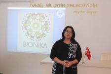 Mingəçevir Dövlət Universitetində bionika ilə bağlı seminar keçirilib (FOTO)