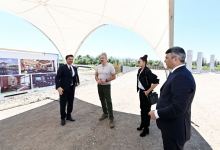 Президент Ильхам Алиев и Первая леди Мехрибан Алиева приняли участие в церемонии открытия первого этапа проекта «Умное село» в Зангиланском районе (ФОТО/ВИДЕО)