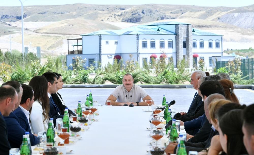 We live in this beautiful land of Zangilan - President Ilham Aliyev