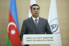 Baku Higher Oil School marks May 28 - Independence Day (PHOTO)