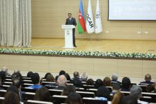 Baku Higher Oil School marks May 28 - Independence Day (PHOTO)