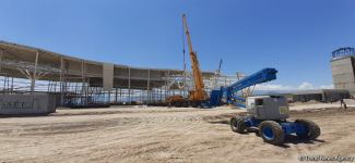 Работы в рамках строительства Зангиланского международного аэропорта завершены на 80% (ФОТО)