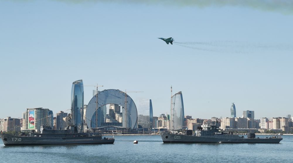 President Ilham Aliyev, President Recep Tayyip Erdogan, First Ladies Mehriban Aliyeva and Emine Erdogan watched air show at TECHNOFEST Azerbaijan (PHOTO)