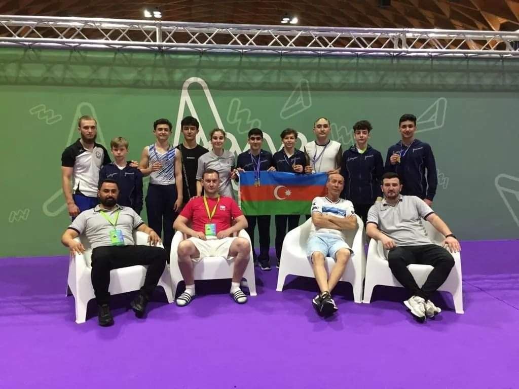 Azerbaijani gymnasts win medals at international tournament in Italy (PHOTO)