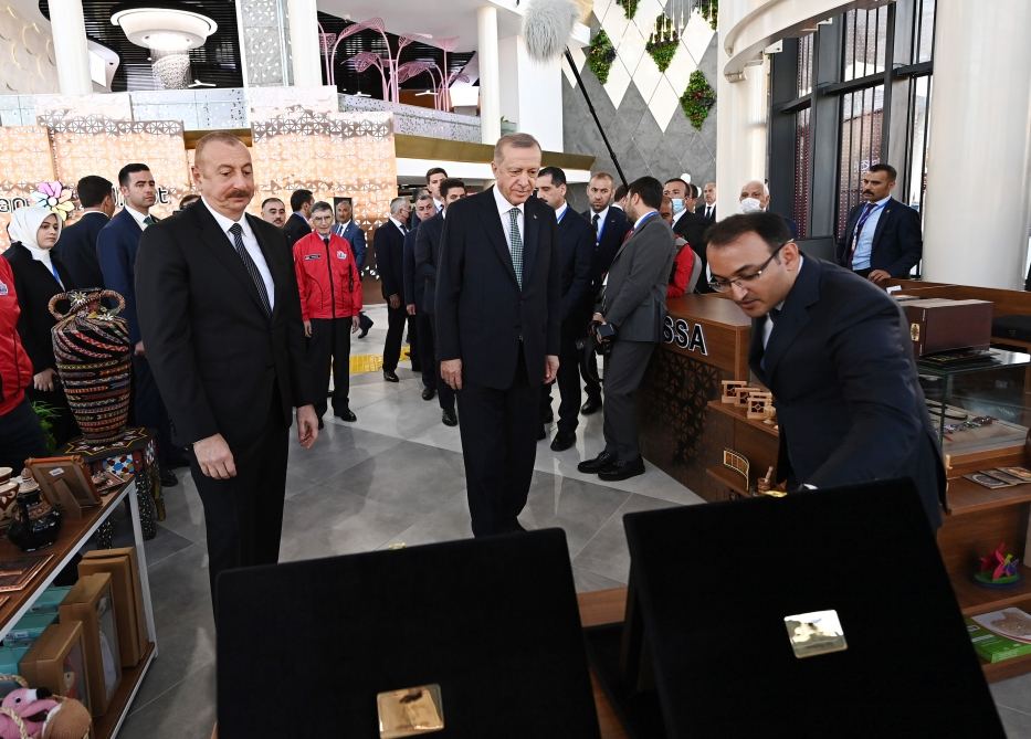 Президенты Азербайджана и Турции приняли участие в открытии Бакинского центра ASAN xidmət номер 7 и центра Bilim Bakı (ФОТО)