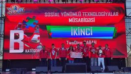 Bakıda "TEKNOFEST" festivalının iştirakçılarının və komandalarının mükafatlandırma mərasimi keçirilib (FOTO)