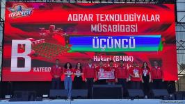 В Баку прошла церемония награждения участников и команд фестиваля TEKNOFEST (ФОТО)