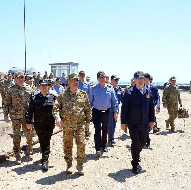 Turkish National Defense Minister's visit to Azerbaijan ends (PHOTO/VIDEO)