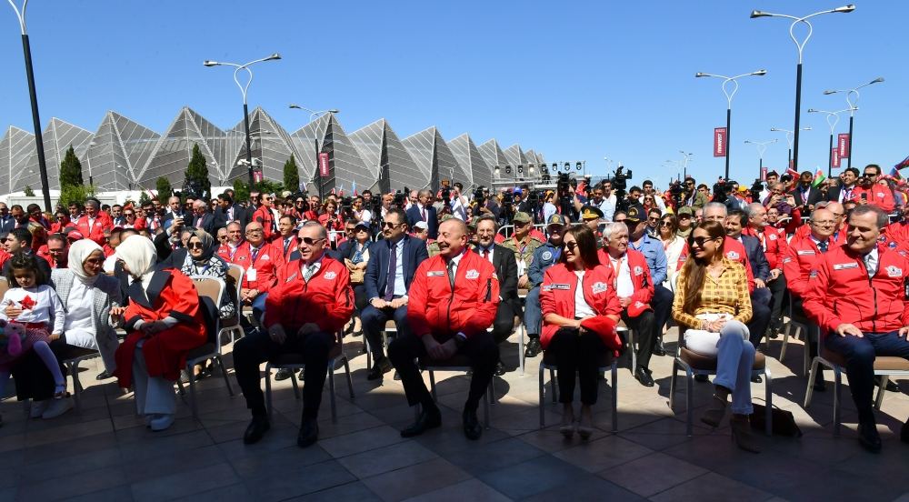 Prezidentlər İlham Əliyev və Rəcəb Tayyib Ərdoğan Bakıda keçirilən “TEKNOFEST Azərbaycan” festivalında iştirak ediblər (FOTO/VİDEO) (YENİLƏNİB-4)