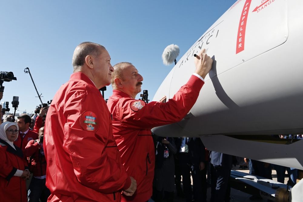 Presidents Ilham Aliyev and Recep Tayyip Erdogan attend TEKNOFEST Azerbaijan festival in Baku (PHOTO/VIDEO)