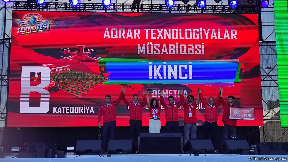 Bakıda "TEKNOFEST" festivalının iştirakçılarının və komandalarının mükafatlandırma mərasimi keçirilib (FOTO)