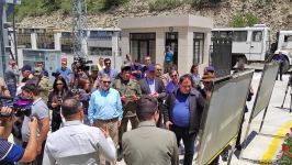 Представители дипкорпуса ознакомились с работами по восстановлению ГЭС в Карабахе (ФОТО)