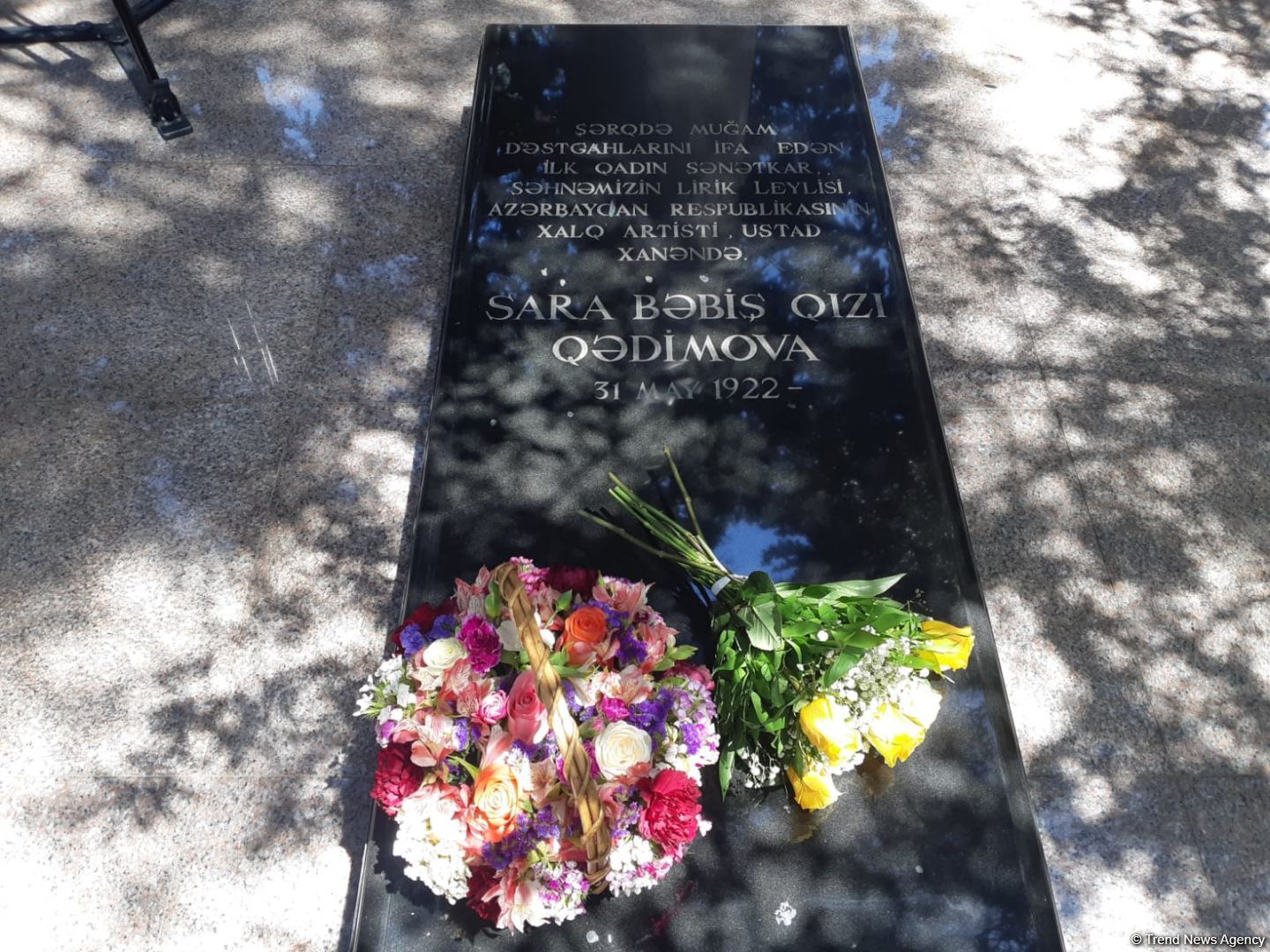 В Баку почтили память известной ханенде Сары Гадимовой (ФОТО)