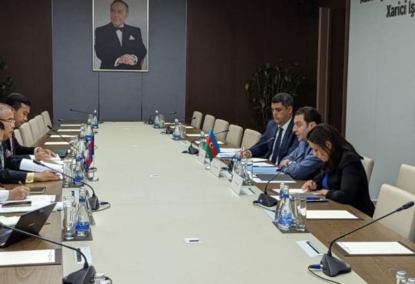 Состоялись политконсультации между МИД Азербайджана и Камбоджи (ФОТО)