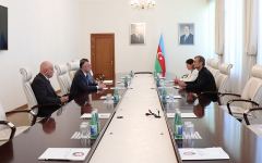 В минздраве Азербайджана состоялась встреча с региональным менеджером Глобального фонда по Восточной Европе и Центральной Азии (ФОТО)