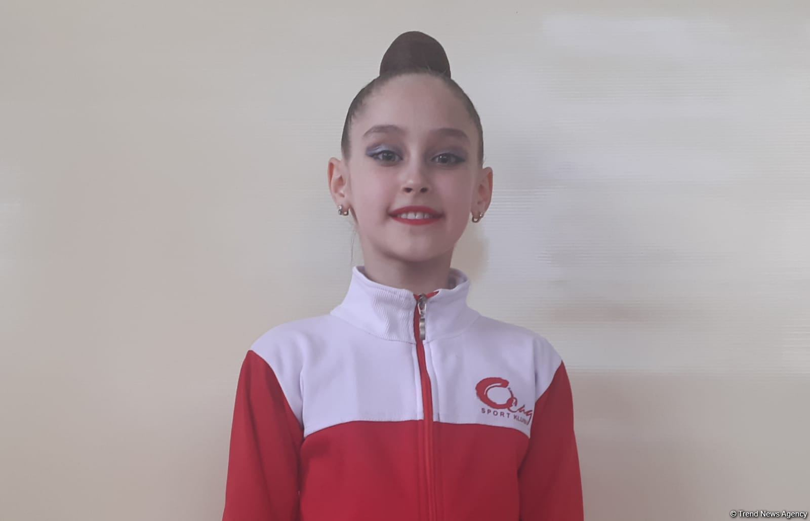 Participant of 1st Open Rhythmic Gymnastics Championship of Ojag Sport Club shares her ambition to achieve greater heights in sports