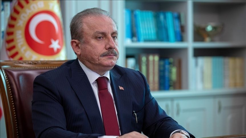 Speaker of Turkish Parliament Mustafa Shentop arrives in Azerbaijan for visit