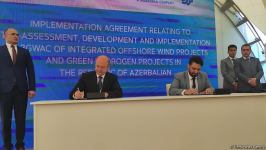 Azerbaijani Ministry of Energy signs documents with UK's bp  in Shusha (PHOTO)