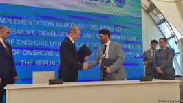 Azerbaijani Ministry of Energy signs documents with UK's bp  in Shusha (PHOTO)