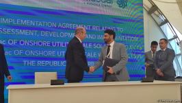 Azerbaijani Ministry of Energy signs documents with UK's bp  in Shusha (PHOTO)