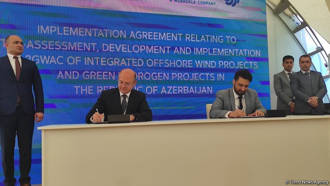 Azerbaijani Ministry of Energy signs documents with UK's bp  in Shusha (PHOTO)