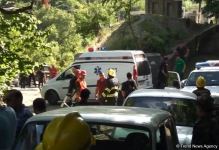 Passenger bus falls into ravine in Azerbaijani Shaki (PHOTO/VIDEO) (UPDATE)