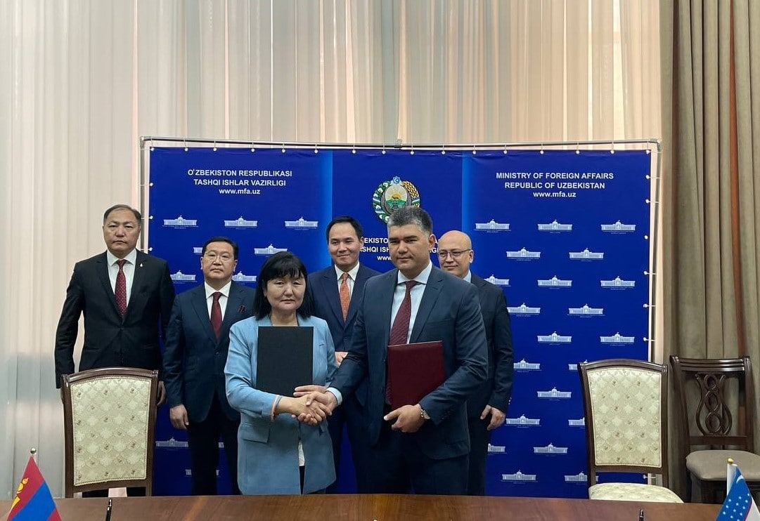 Узбекистан будет развивать транспортное сотрудничество с Монголией (ФОТО)