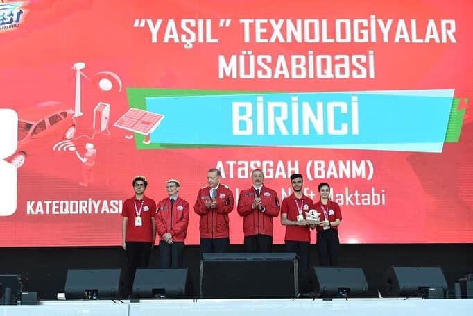 "Teknofest"in birincisi – BANM-in “Atəşgah”ı