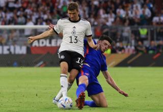 Сборная Англии вырвала ничью в концовке матча с Германией в Лиге наций
