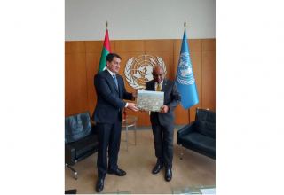 Хикмет Гаджиев встретился с председателем Генассамблеи ООН (ФОТО)